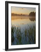 Lapwai Lake at Sunrise, Winchester Lake State Park, Idaho, USA-Charles Gurche-Framed Photographic Print