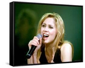 Lara Fabian-null-Framed Stretched Canvas