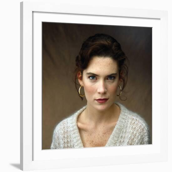 LARA FLYNN BOYLE. "Twin Peaks" [1990], directed by DAVID LYNCH.-null-Framed Photographic Print