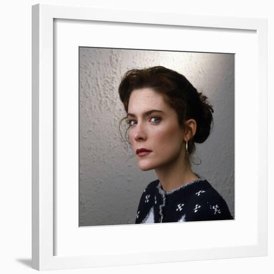 LARA FLYNN BOYLE. "Twin Peaks" [1990], directed by DAVID LYNCH.-null-Framed Photographic Print