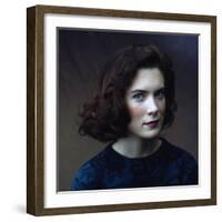 LARA FLYNN BOYLE. "Twin Peaks" [1990], directed by DAVID LYNCH.-null-Framed Photographic Print