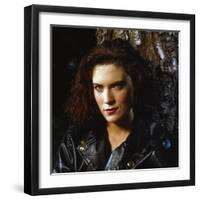 LARA FLYNN BOYLE. "Twin Peaks" [1990], directed by DAVID LYNCH.-null-Framed Premium Photographic Print