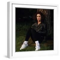 LARA FLYNN BOYLE. "Twin Peaks" [1990], directed by DAVID LYNCH.-null-Framed Photographic Print