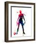 Lara Watercolor-Lora Feldman-Framed Art Print