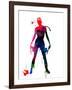 Lara Watercolor-Lora Feldman-Framed Art Print