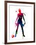 Lara Watercolor-Lora Feldman-Framed Art Print