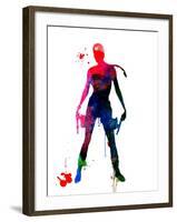 Lara Watercolor-Lora Feldman-Framed Art Print