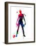 Lara Watercolor-Lora Feldman-Framed Art Print