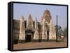 Larabanga Mosque, Reputedly the Oldest Building in Ghana, Ghana, West Africa, Africa-David Poole-Framed Stretched Canvas