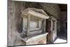 Lararium, House of the Amorini Dorati (Golden Cupids), Roman Ruins of Pompeii, Campania, Italy-Eleanor Scriven-Mounted Photographic Print