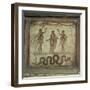 Lararium, Wall Paintings in the House of the Vettii in Pompeii, Italy-Rolf Richardson-Framed Photographic Print