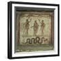 Lararium, Wall Paintings in the House of the Vettii in Pompeii, Italy-Rolf Richardson-Framed Photographic Print