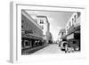 Laredo, Texas - Convent Avenue-Lantern Press-Framed Art Print