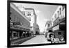 Laredo, Texas - Convent Avenue-Lantern Press-Framed Art Print