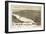 Laredo, Texas - Panoramic Map-Lantern Press-Framed Art Print