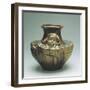 Large Art Nouveau Vase with Baby's Head-Pierre-Adrien Dalpayrat-Framed Giclee Print