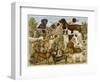 Large Assortment of Dogs: Including:Hounds Setters and Spaniels-null-Framed Art Print