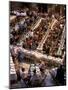 Large Banquet in the Contrada Quarter, Palio, Siena, Tuscany, Italy-Bruno Morandi-Mounted Photographic Print