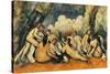 Large Bathers II, 1900-1906-Paul Cézanne-Stretched Canvas