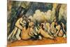 Large Bathers II, 1900-1906-Paul Cézanne-Mounted Giclee Print
