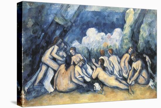 Large Bathers-Paul Cézanne-Stretched Canvas