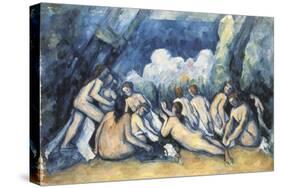 Large Bathers-Paul Cézanne-Stretched Canvas