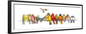 Large Bird Menagerie-Wendy Russell-Framed Premium Giclee Print