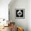 Large Black, White and Grey Abstract-Real Callahan-Framed Art Print displayed on a wall