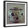 Large Blue and White Ming Vase with the Hsuan Te Mark, 1426-35 (Porcelain)-null-Framed Giclee Print