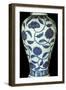 Large Blue and White Vase, Jaijing Period, 1522-66-Ming Dynasty Chinese School-Framed Giclee Print