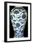 Large Blue and White Vase, Jaijing Period, 1522-66-Ming Dynasty Chinese School-Framed Giclee Print