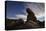 Large Boulders Backdropped by Stars and Clouds, California-null-Stretched Canvas