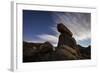 Large Boulders Backdropped by Stars and Clouds, California-null-Framed Photographic Print