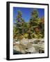 Large Boulders in the Swift River, Kancamagus Highway, New Hampshire, New England, USA-Amanda Hall-Framed Photographic Print