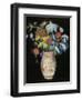 Large Bouquet on a Black Background, circa 1910-Odilon Redon-Framed Giclee Print