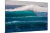 Large breaking wave, West Oahu, Hawaii-Mark A Johnson-Mounted Photographic Print