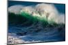 Large breaking wave, West Oahu, Hawaii-Mark A Johnson-Mounted Photographic Print