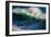 Large breaking wave, West Oahu, Hawaii-Mark A Johnson-Framed Photographic Print