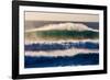 Large breaking wave, West Oahu, Hawaii-Mark A Johnson-Framed Photographic Print