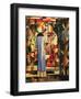 Large Bright Showcase-Auguste Macke-Framed Art Print