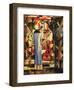 Large Bright Showcase-Auguste Macke-Framed Art Print