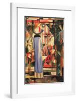 Large Bright Showcase-Auguste Macke-Framed Art Print