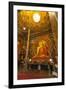 Large Buddhist Statue at Gangaramaya Temple, Colombo, Sri Lanka, Asia-Charlie-Framed Photographic Print