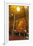 Large Buddhist Statue at Gangaramaya Temple, Colombo, Sri Lanka, Asia-Charlie-Framed Photographic Print