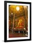 Large Buddhist Statue at Gangaramaya Temple, Colombo, Sri Lanka, Asia-Charlie-Framed Photographic Print