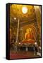 Large Buddhist Statue at Gangaramaya Temple, Colombo, Sri Lanka, Asia-Charlie-Framed Stretched Canvas