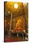 Large Buddhist Statue at Gangaramaya Temple, Colombo, Sri Lanka, Asia-Charlie-Stretched Canvas