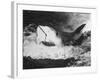 Large Captured Shark Hooked by the Mouth-null-Framed Photographic Print