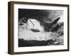 Large Captured Shark Hooked by the Mouth-null-Framed Photographic Print