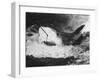 Large Captured Shark Hooked by the Mouth-null-Framed Photographic Print